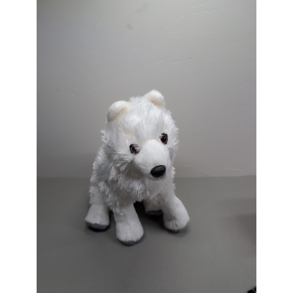 12"‎ Wild Republic Arctic Fox Plush White Stuffed Animal